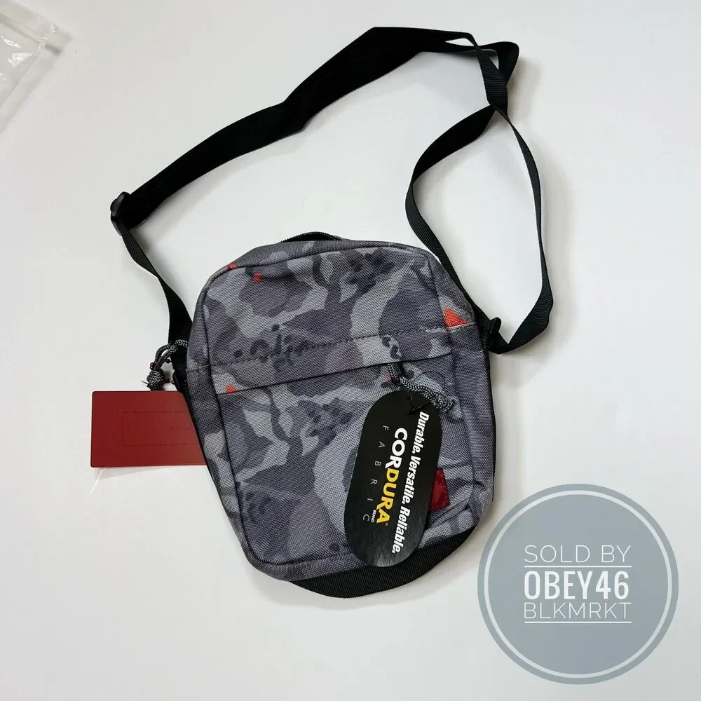 CLOT APPAREL CAMO CORDURA SHOULDER BAG